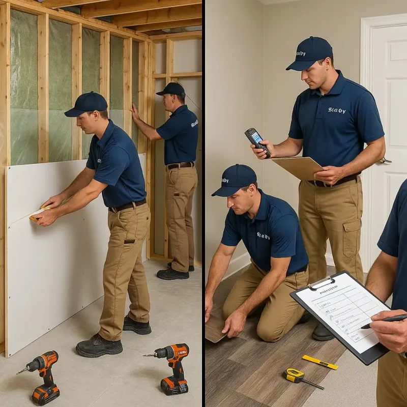 Repairs and Reconstruction process in Lake Charles, LA
